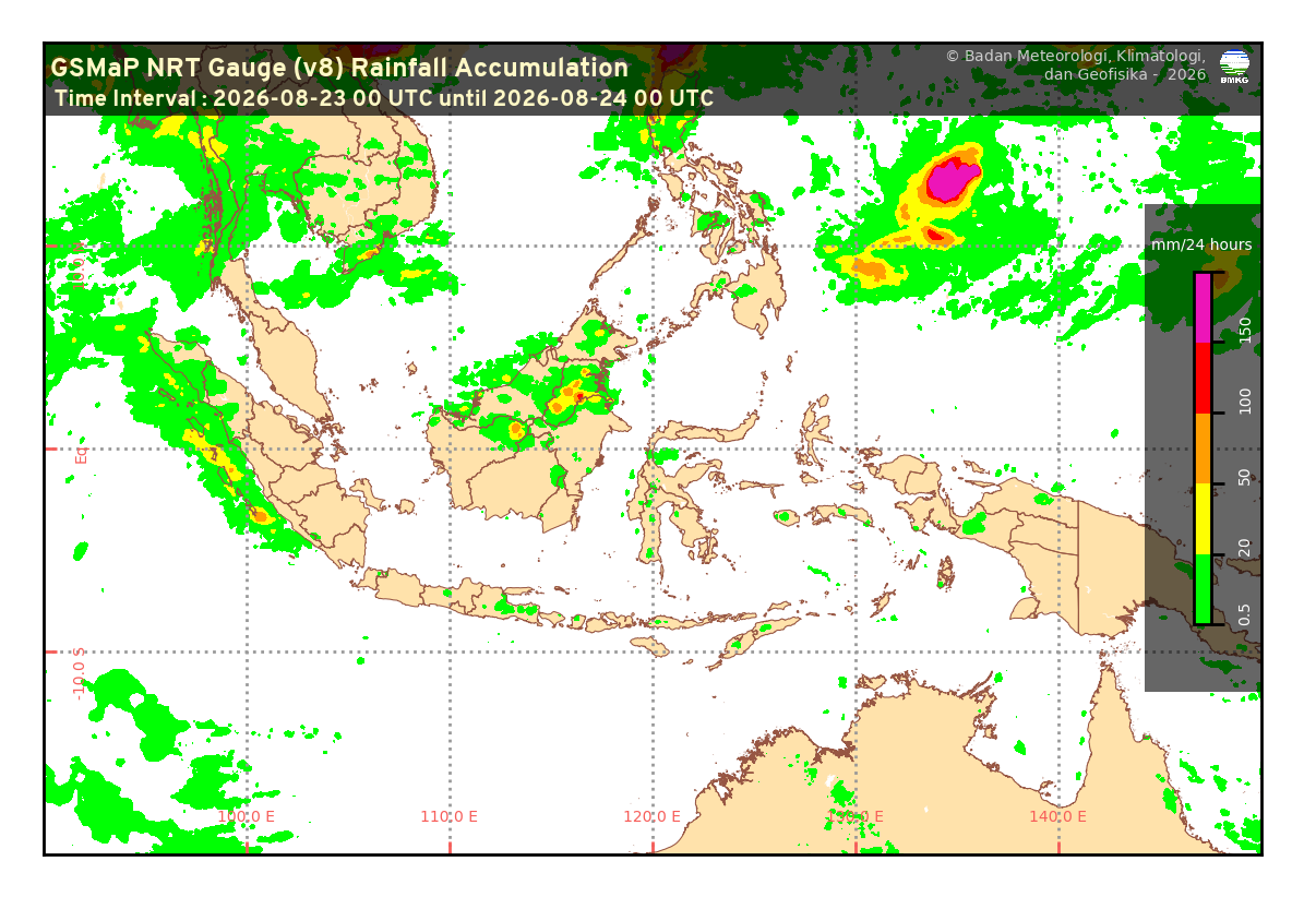 GSMaP Rainrate Daily 
